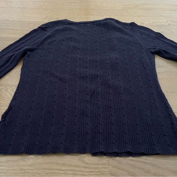 Brooks Brothers Women's Cable Knit Button Down Cardigan Size Small - Picture 9 of 9